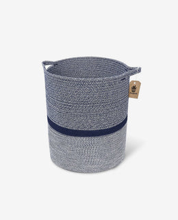 Large Soft Cotton Woven Clothes Basket for Storage