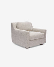Modern Low Profile Swivel Sofa with Soft Seat