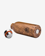 Wooden Spice Box with Compartments and Lid