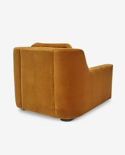 Modern Low Profile Swivel Sofa with Soft Seat